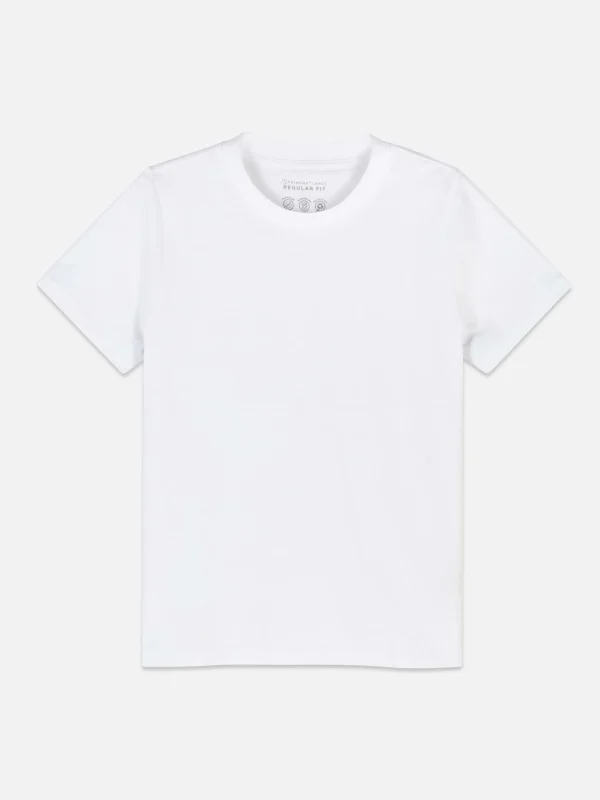 T-shirt à Manches Courtes En Coton