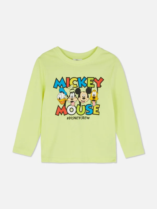 T-shirt à Manches Longues Disney Mickey Mouse & Friends