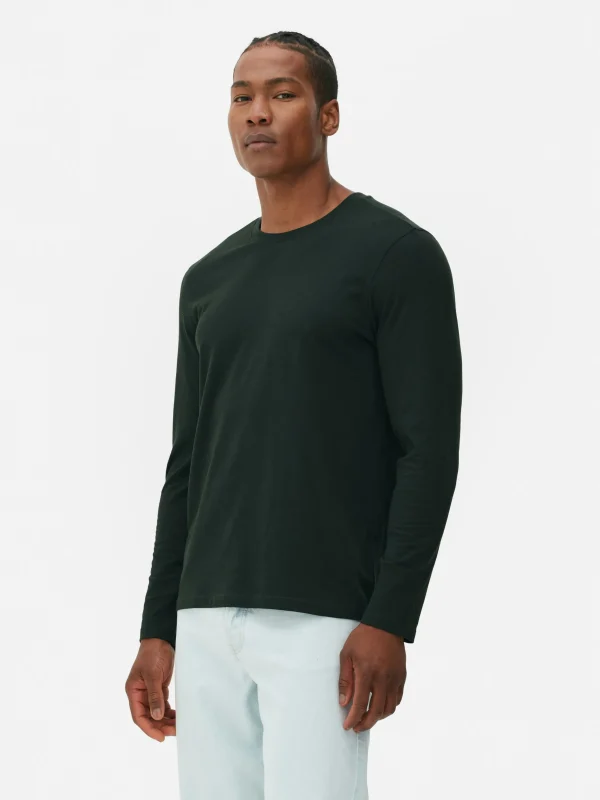 T-shirt à Manches Longues En Coton