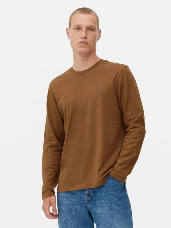 T-shirt à Manches Longues En Coton