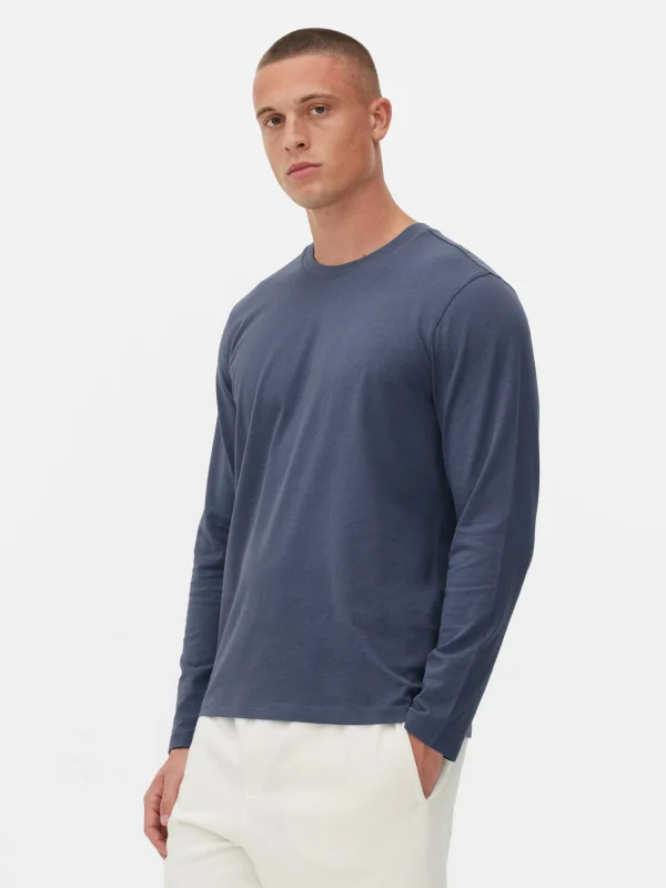 T-shirt à Manches Longues En Coton