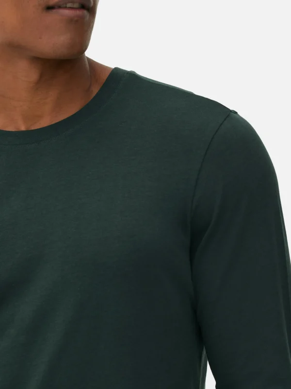 T-shirt à Manches Longues En Coton