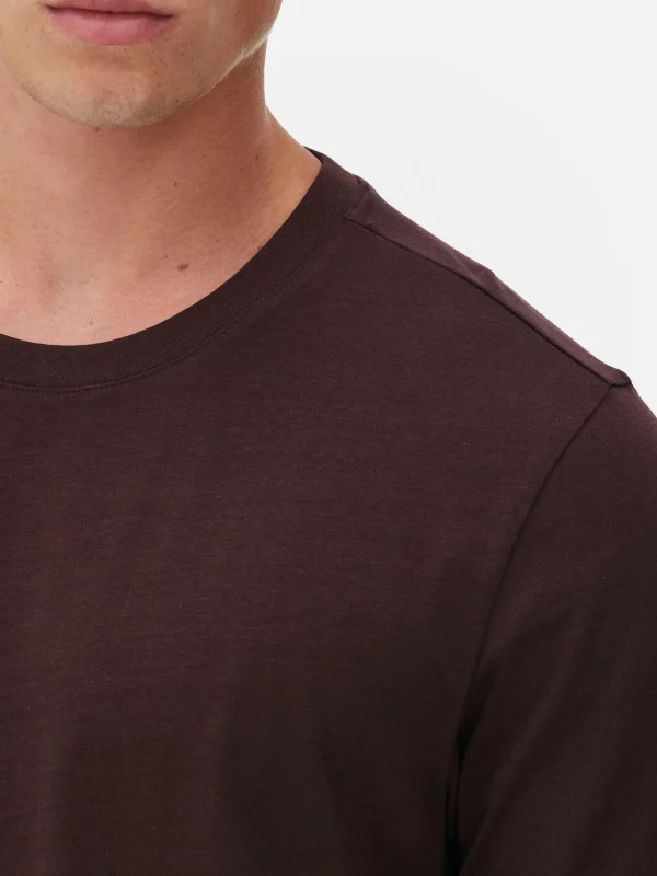 T-shirt à Manches Longues En Coton