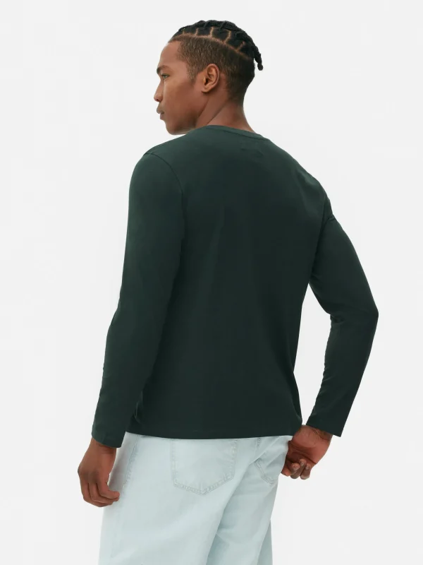 T-shirt à Manches Longues En Coton