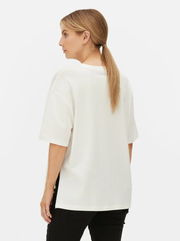 T-shirt à Message Maternité