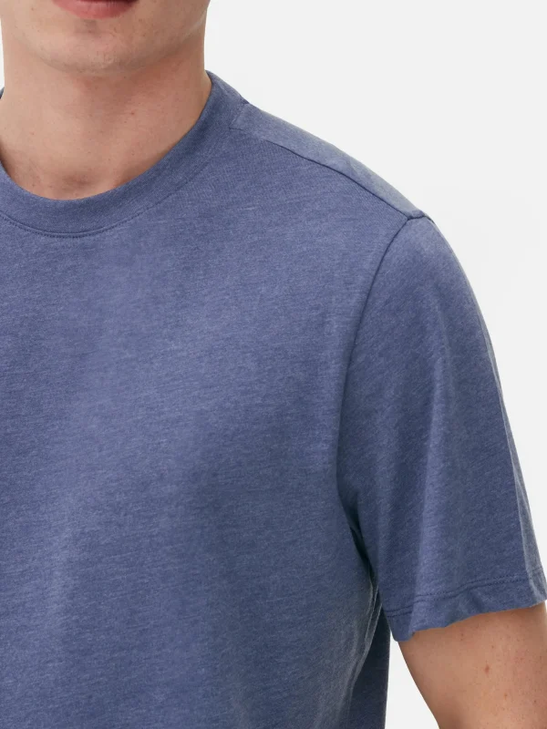 T-shirt Chiné Coupe Regular