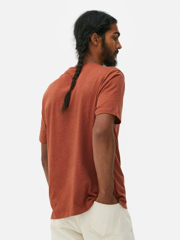 T-shirt Chiné Coupe Regular