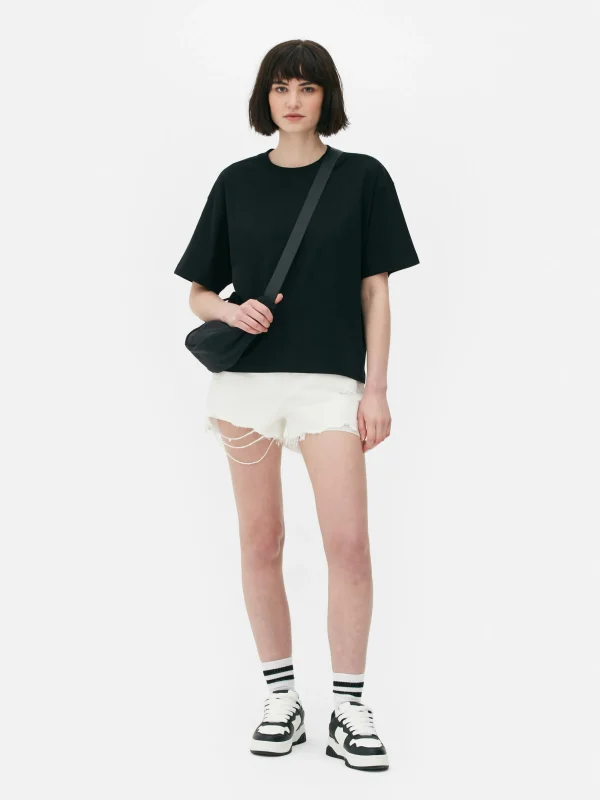 T-shirt Coupe Droite