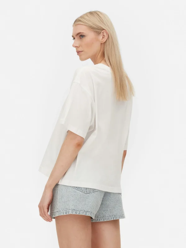 T-shirt Coupe Droite