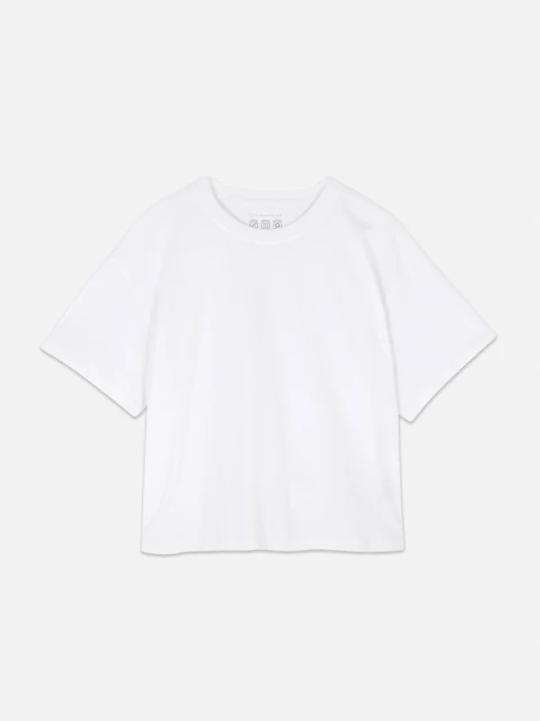 T-shirt Coupe Droite