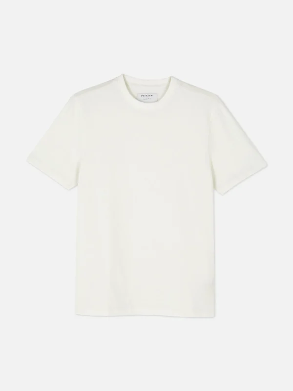 T-shirt Coupe Slim à Manches Courtes