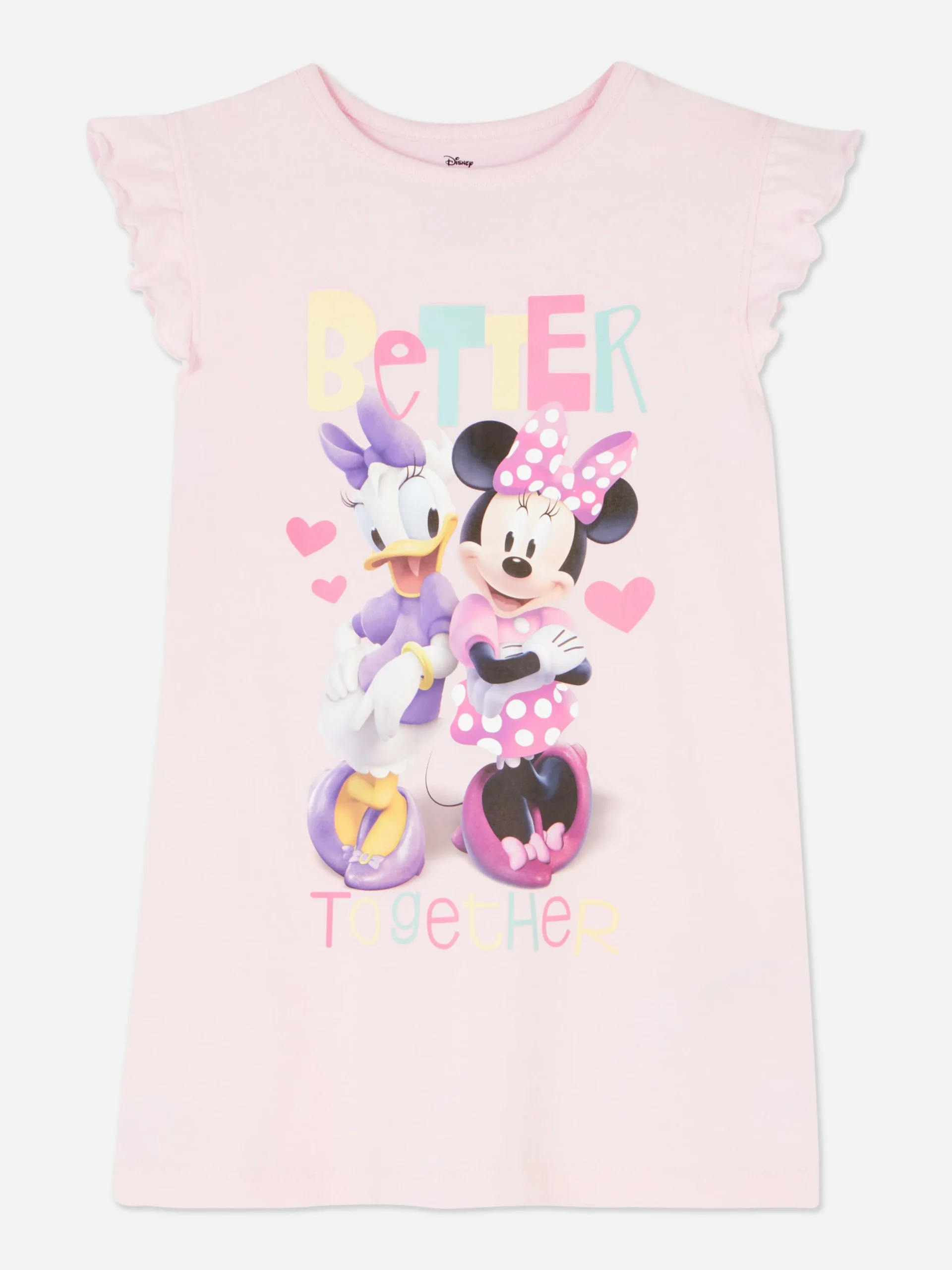 tshirt_de_nuit__volants_d_2-1.webp T-shirt De Nuit à Volants Disney Minnie Mouse Et Daisy Duck