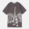 T-shirt De Nuit Disney Mickey Mouse Et Minnie Mouse