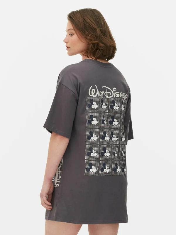 T-shirt De Nuit Disney Mickey Mouse Et Minnie Mouse