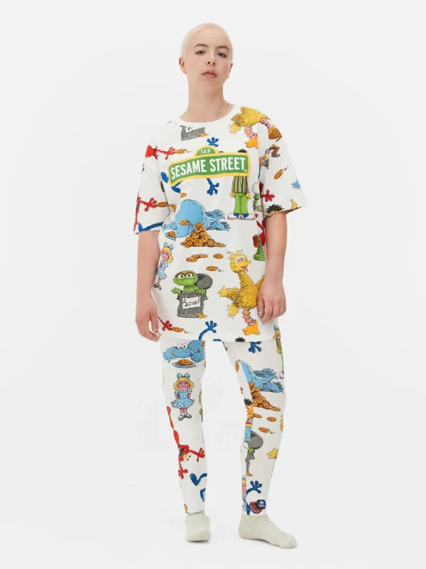 T-shirt De Nuit Graphique 1, Rue Sésame