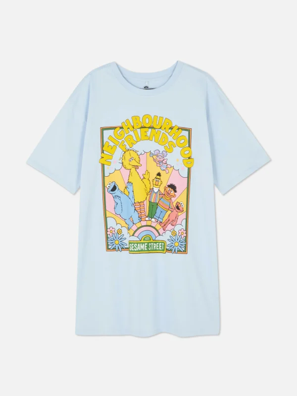 T-shirt De Nuit Long Oversize 1, Rue Sésame