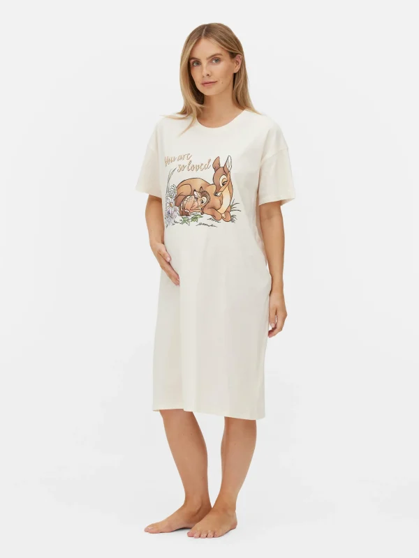 T-shirt De Nuit Maternité Disney Bambi