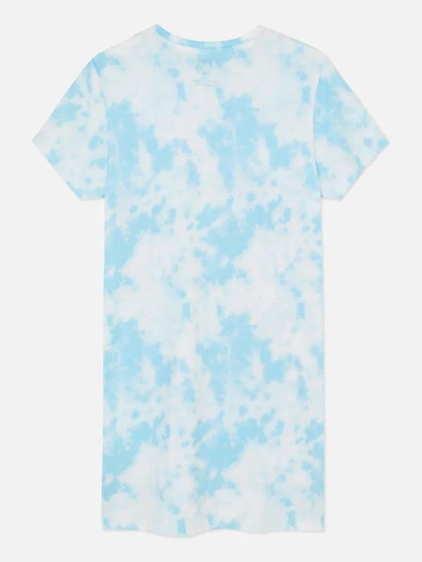 T-shirt De Nuit Tie Dye Disney Lilo & Stitch