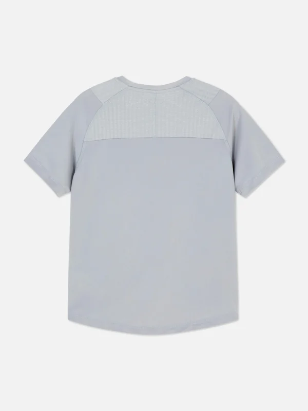 T-shirt De Sport à Col Rond