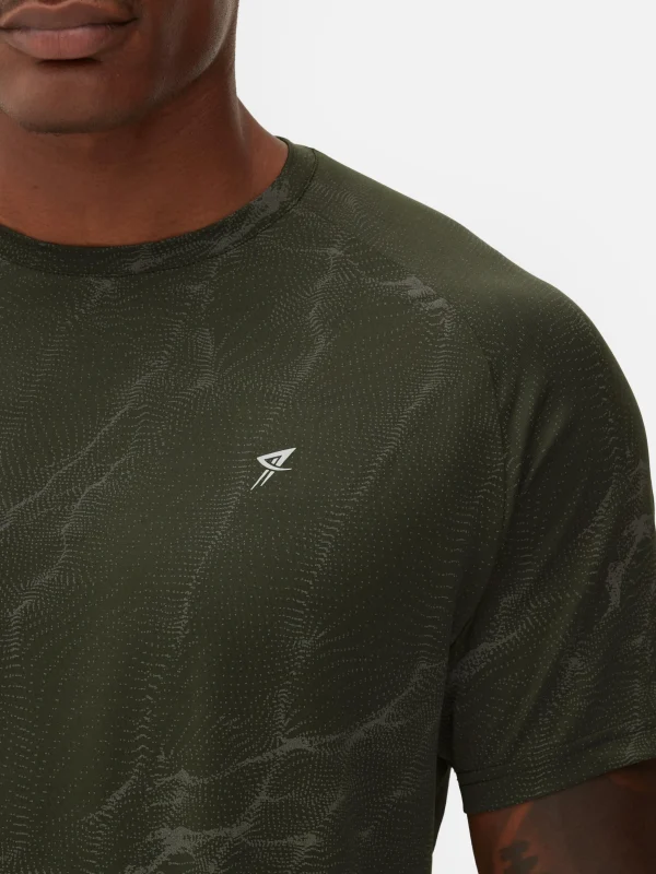 T-shirt De Sport à Motif