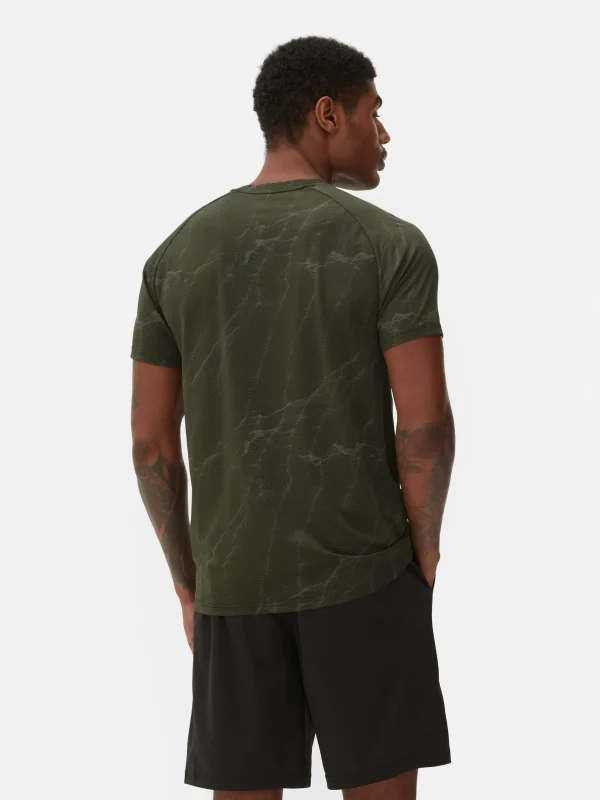 T-shirt De Sport à Motif