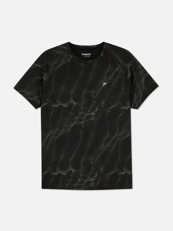 T-shirt De Sport à Motif