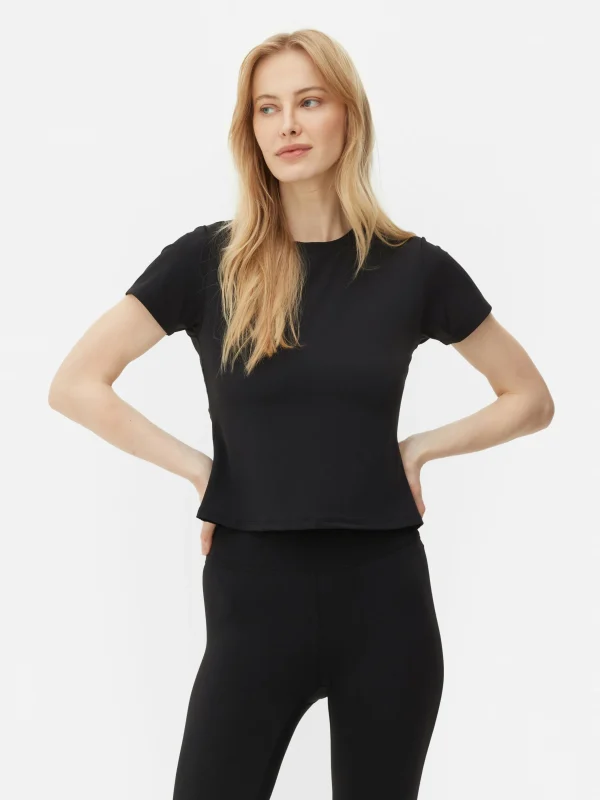 T-shirt De Sport En Tissu Ultra-doux