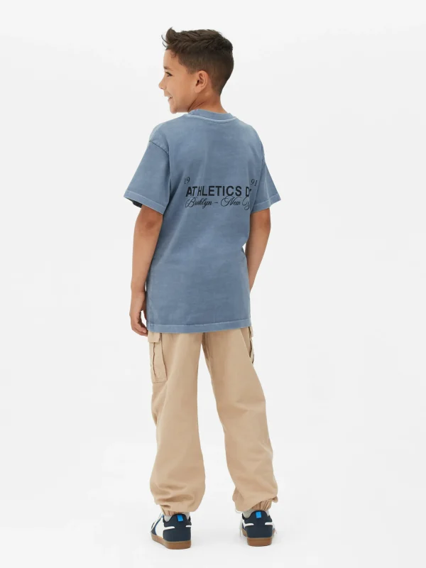 T-shirt De Sport Graphique à Manches Courtes