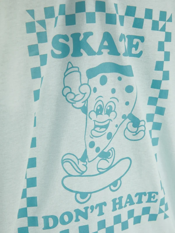 T-shirt En Coton Graphique