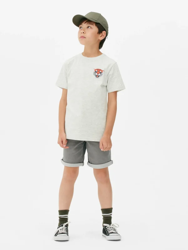 T-shirt Graphique à Manches Courtes