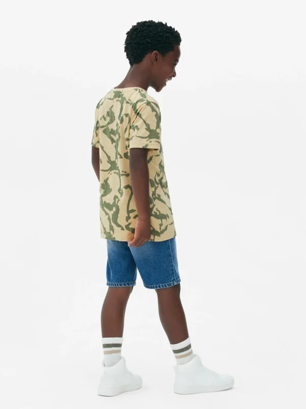 T-shirt Graphique à Manches Courtes