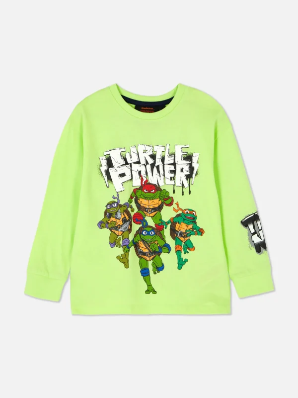 T-shirt Graphique à Manches Longues Les Tortues Ninja