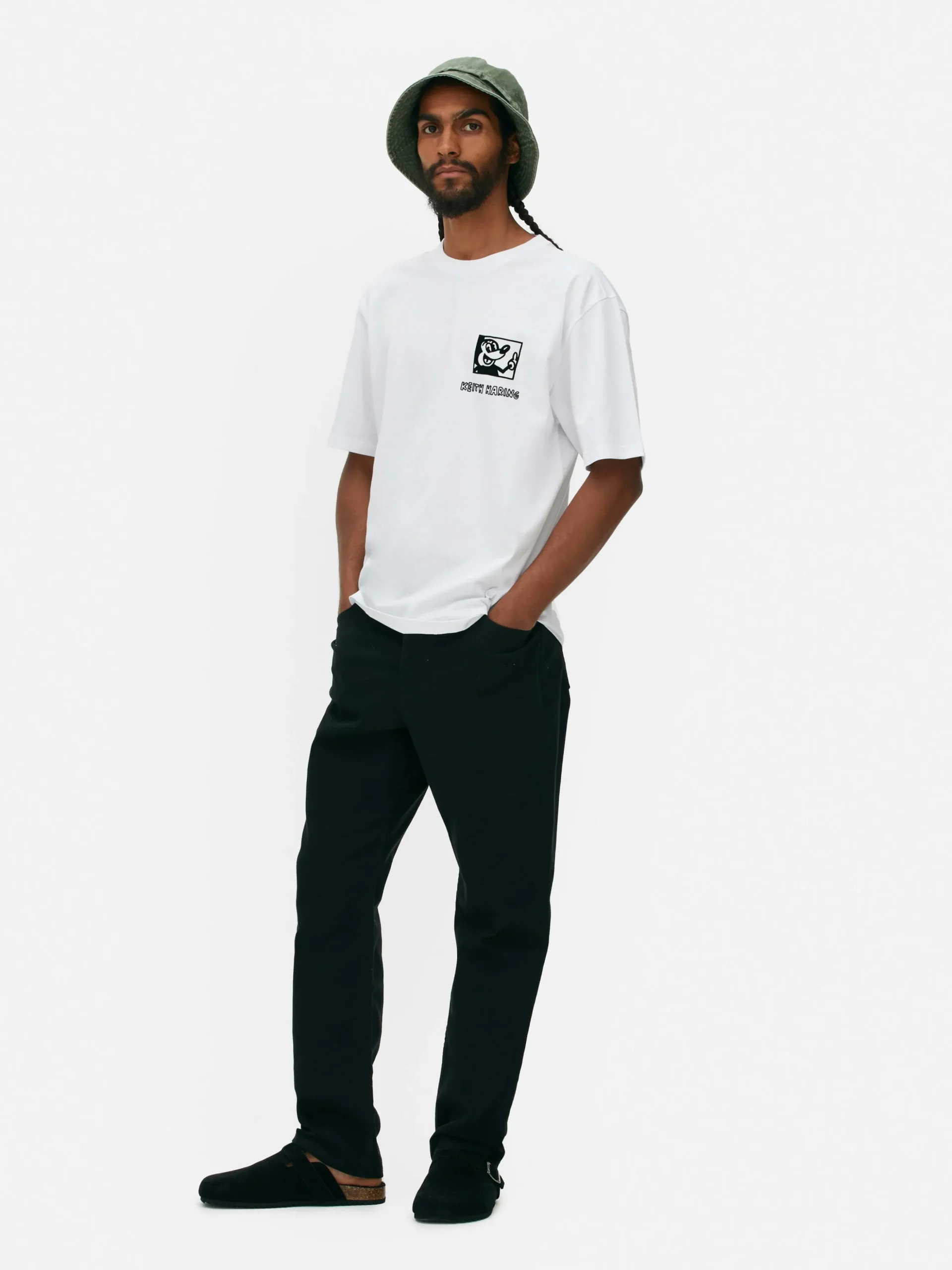 tshirt_graphique_disney_m_0-1.webp T-shirt Graphique Disney Mickey Mouse X Keith Haring