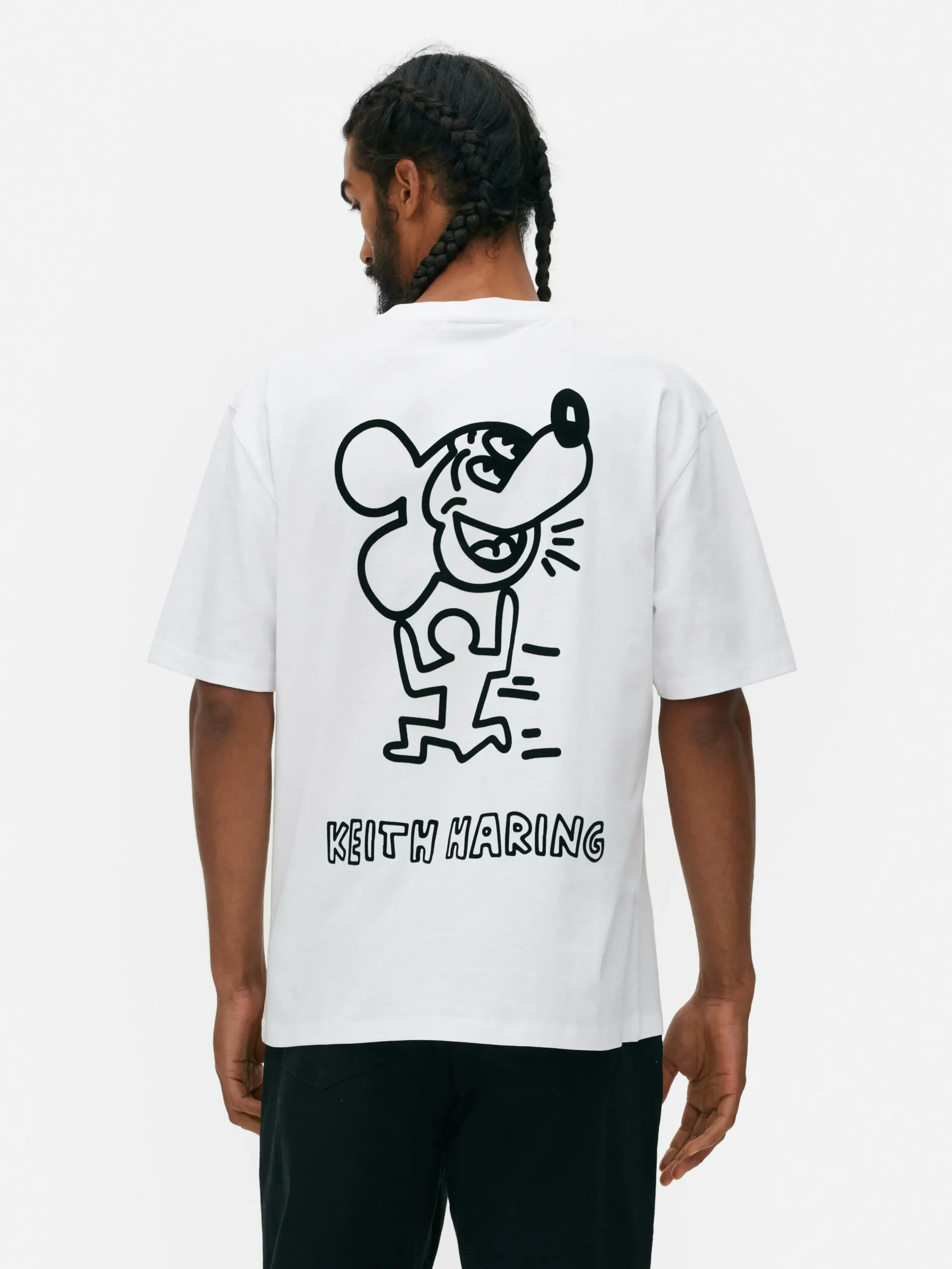 tshirt_graphique_disney_m_3-1.webp T-shirt Graphique Disney Mickey Mouse X Keith Haring