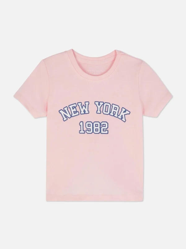 T-shirt Graphique New York