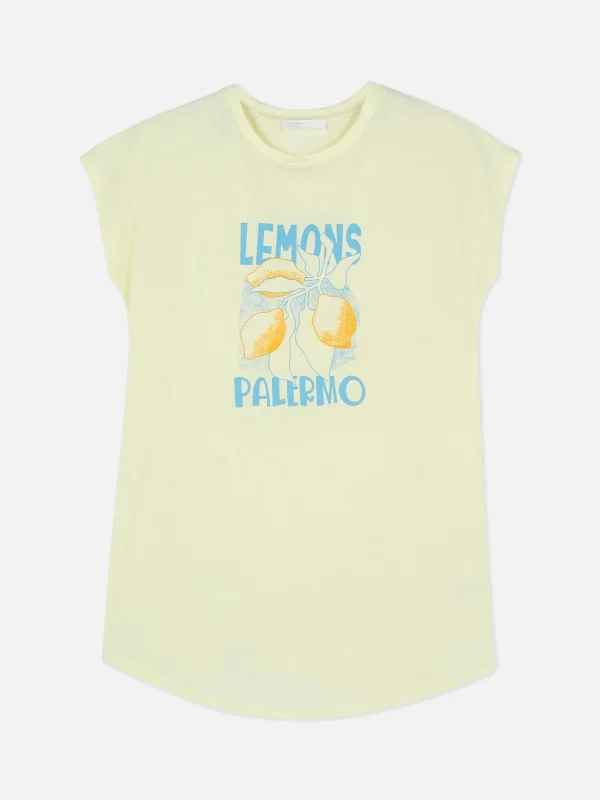 T-shirt Long En Jersey