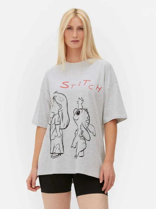 T-shirt Oversize Disney Lilo & Stitch