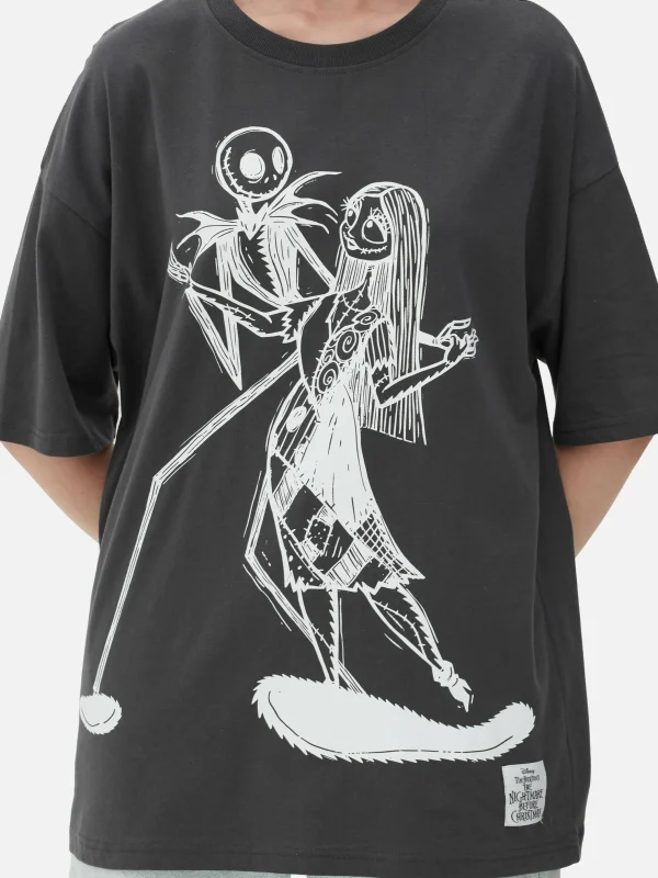 T-shirt Oversize Disney L’Étrange Noël De Monsieur Jack De Tim Burton