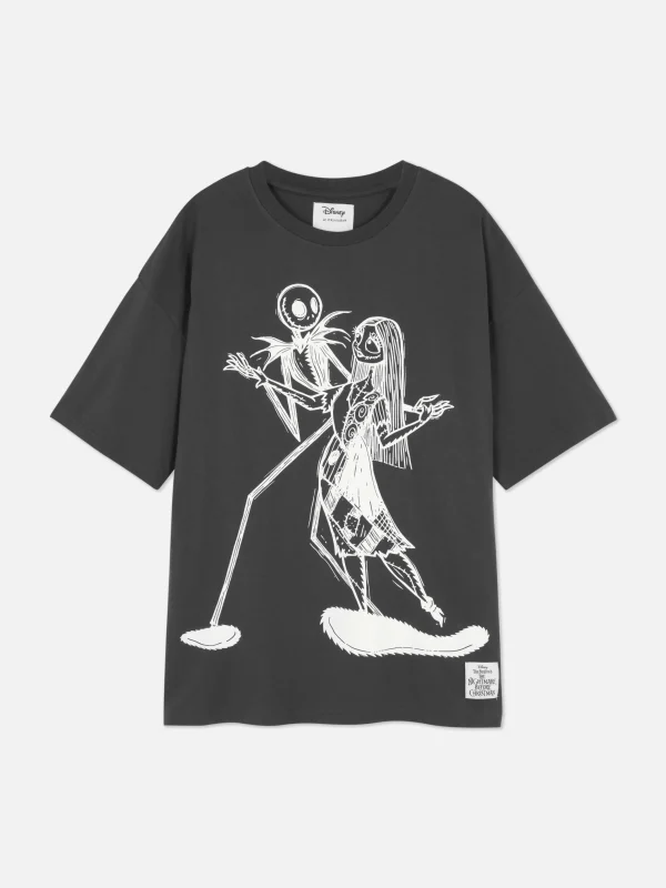 T-shirt Oversize Disney L’Étrange Noël De Monsieur Jack De Tim Burton
