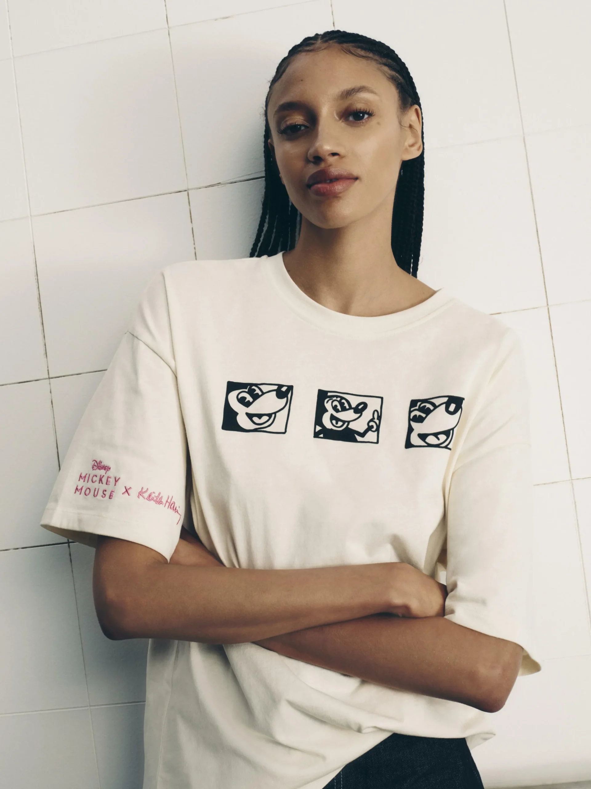 tshirt_oversize_disney_mi_0.webp T-shirt Oversize Disney Mickey Mouse X Keith Haring