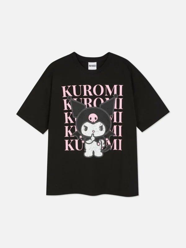 T-shirt Oversize Hello Kitty Kuromi