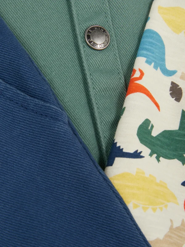 T-shirt, Pantalon Chino Et Veste-chemise Dinosaure