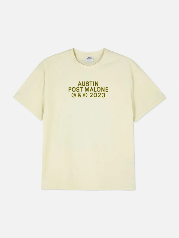 T-shirt Post Malone Austin Tournée 2023