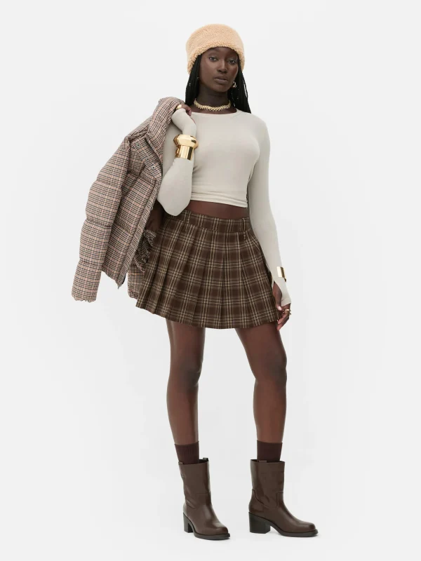 T-shirt Stretch à Manches Longues Rita Ora