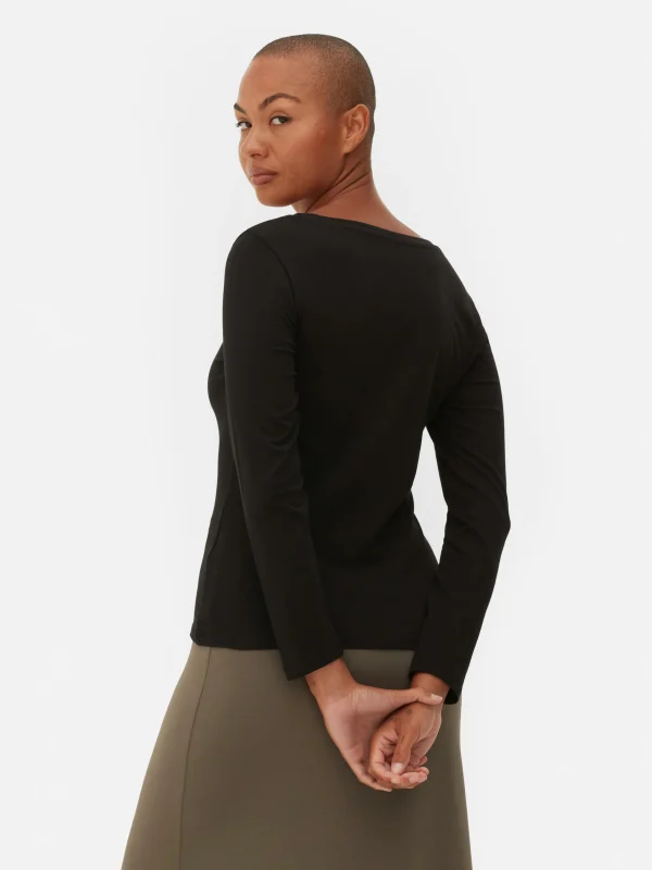 T-shirt Stretch à Manches Longues