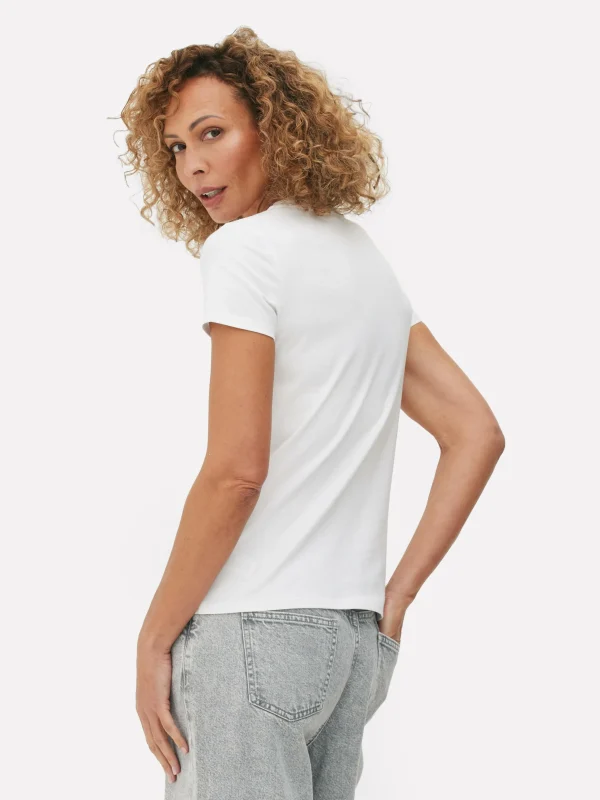 T-shirt Stretch Ras Du Cou