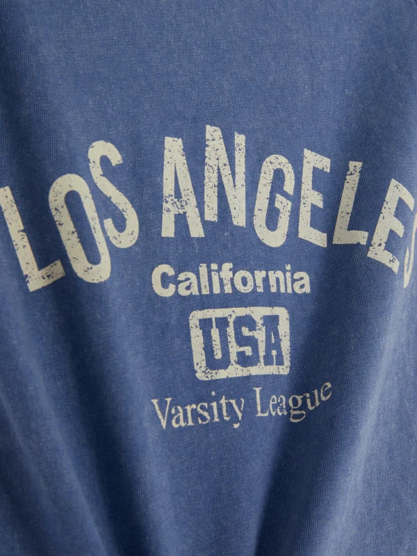 T-shirt Style Universitaire Los Angeles