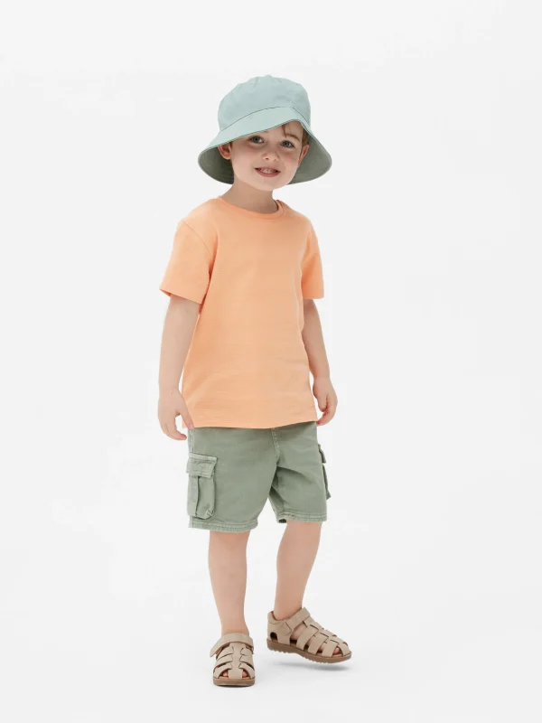 T-shirt Texturé à Rayures