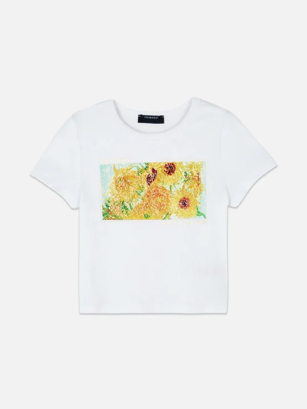 T-shirt Vincent Van Gogh Les Tournesols