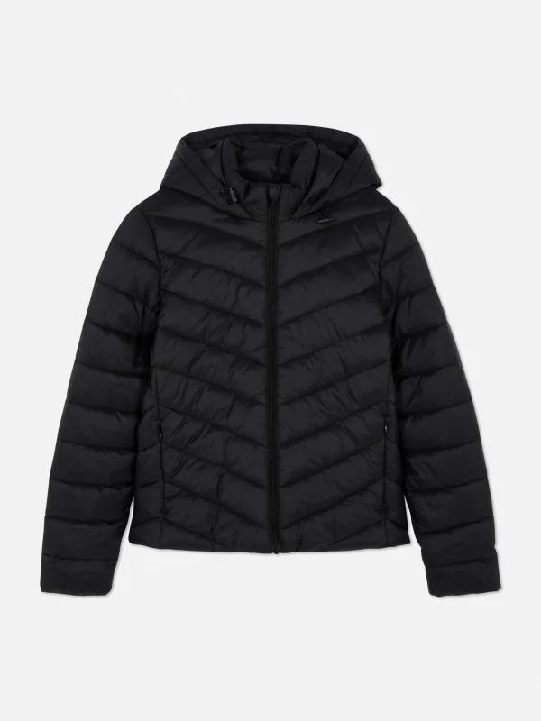 Une Doudoune Rembourrée à Capuche Super Légère